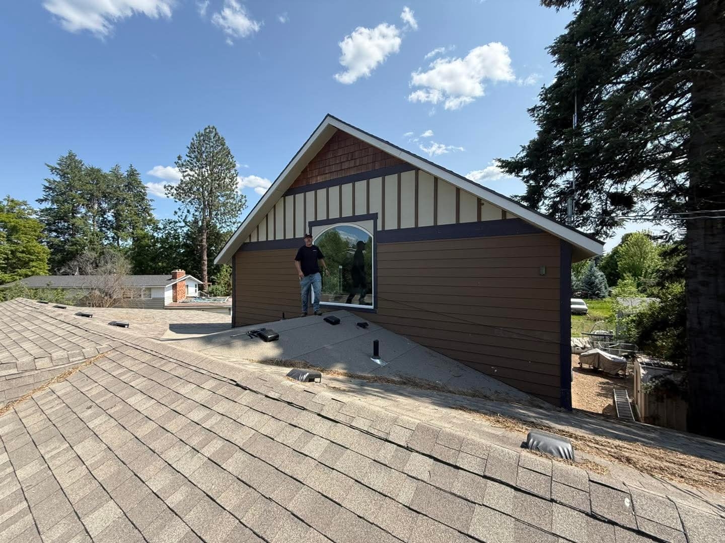 Dormer and Siding Work