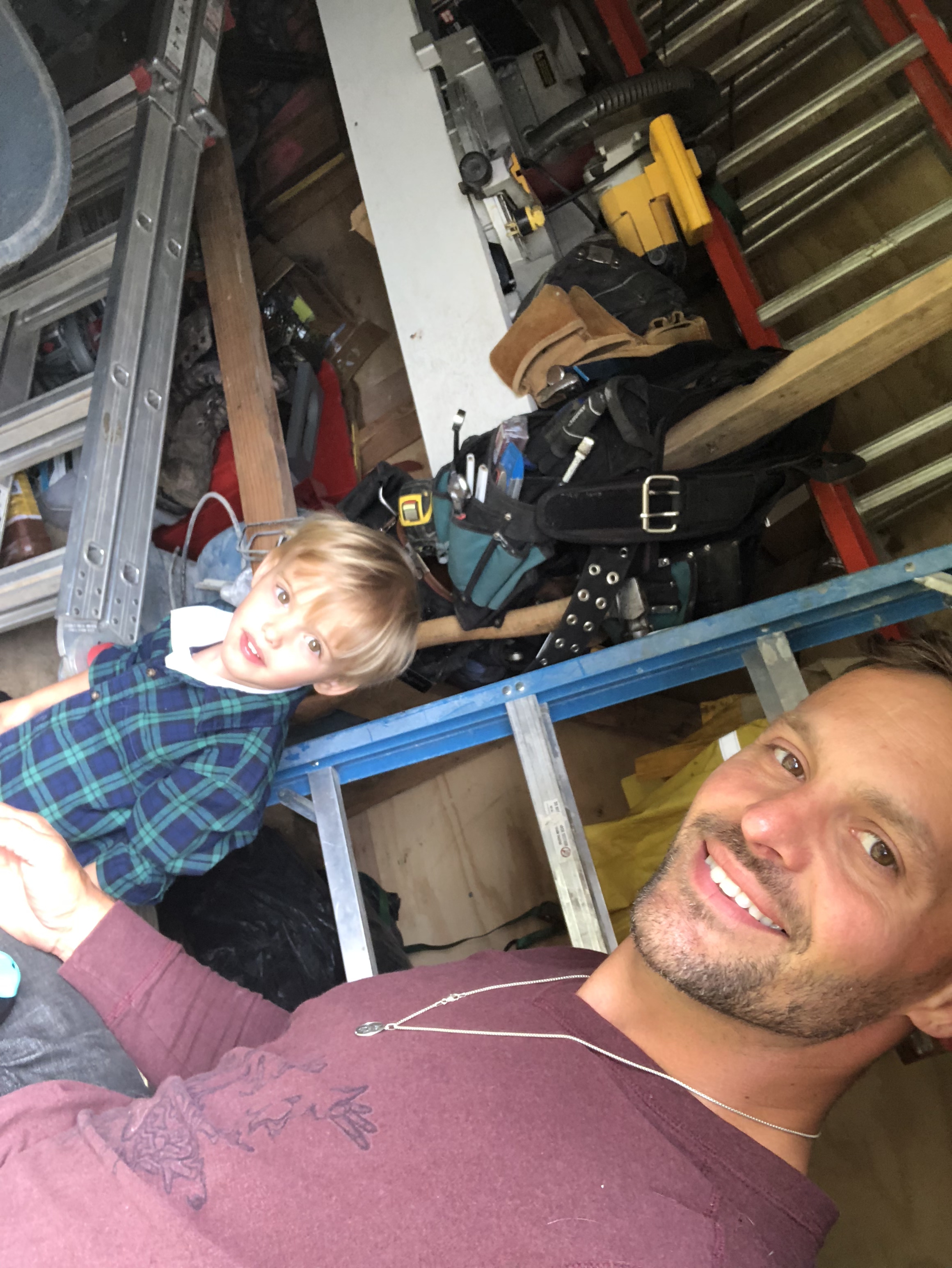 Rocky Teaching His Son